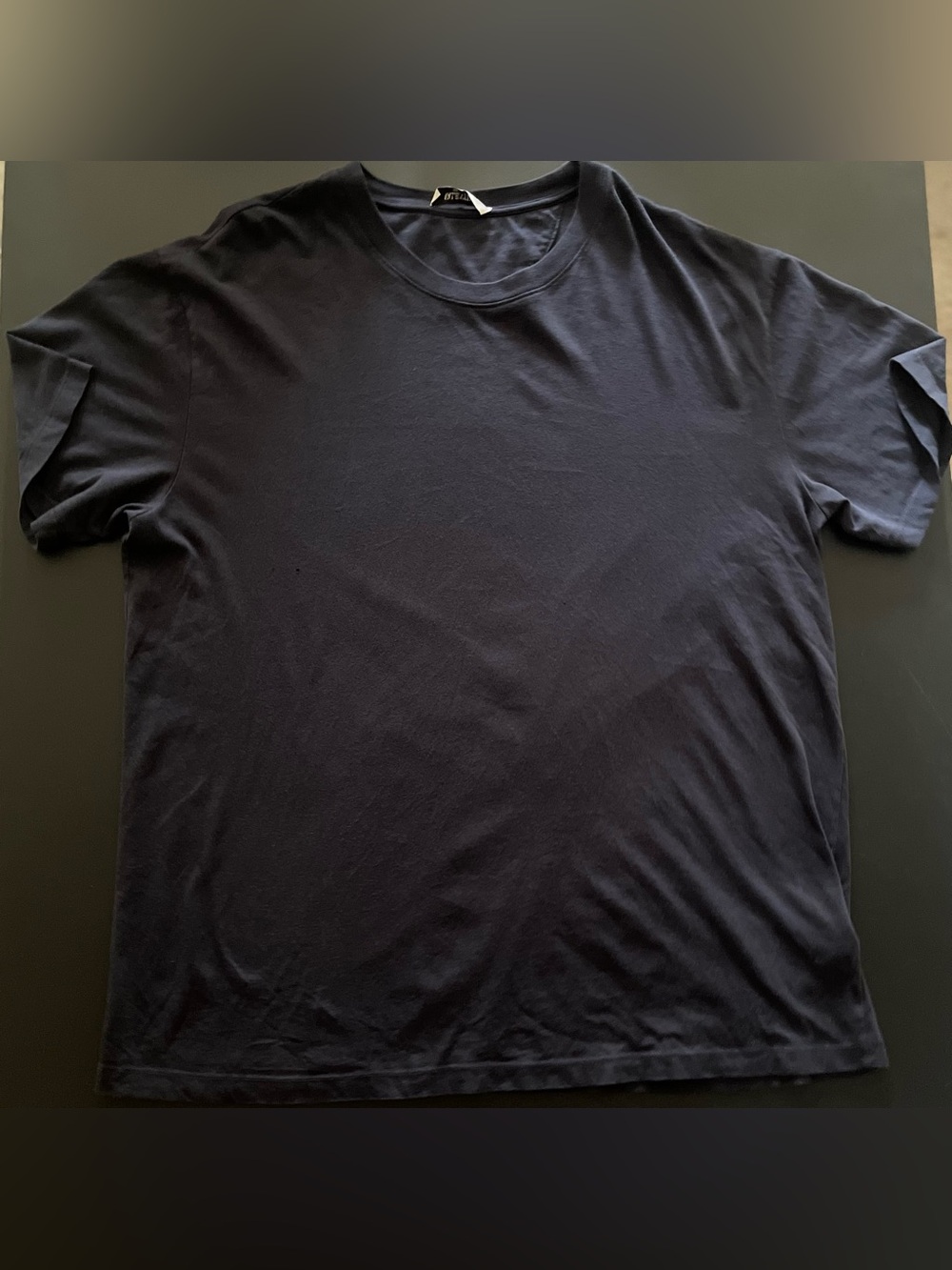 Valentino Garavani Navy Crewneck Short Sleeve Tee